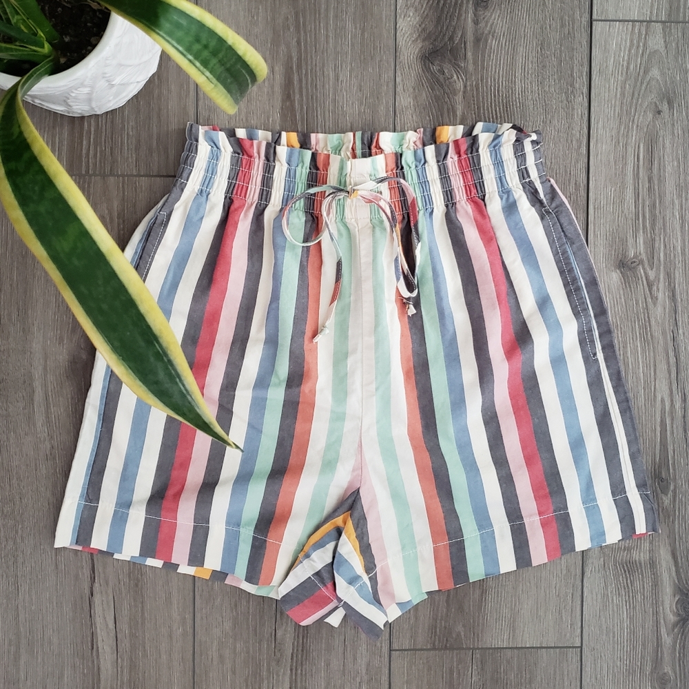 Madewell Stripe Shorts